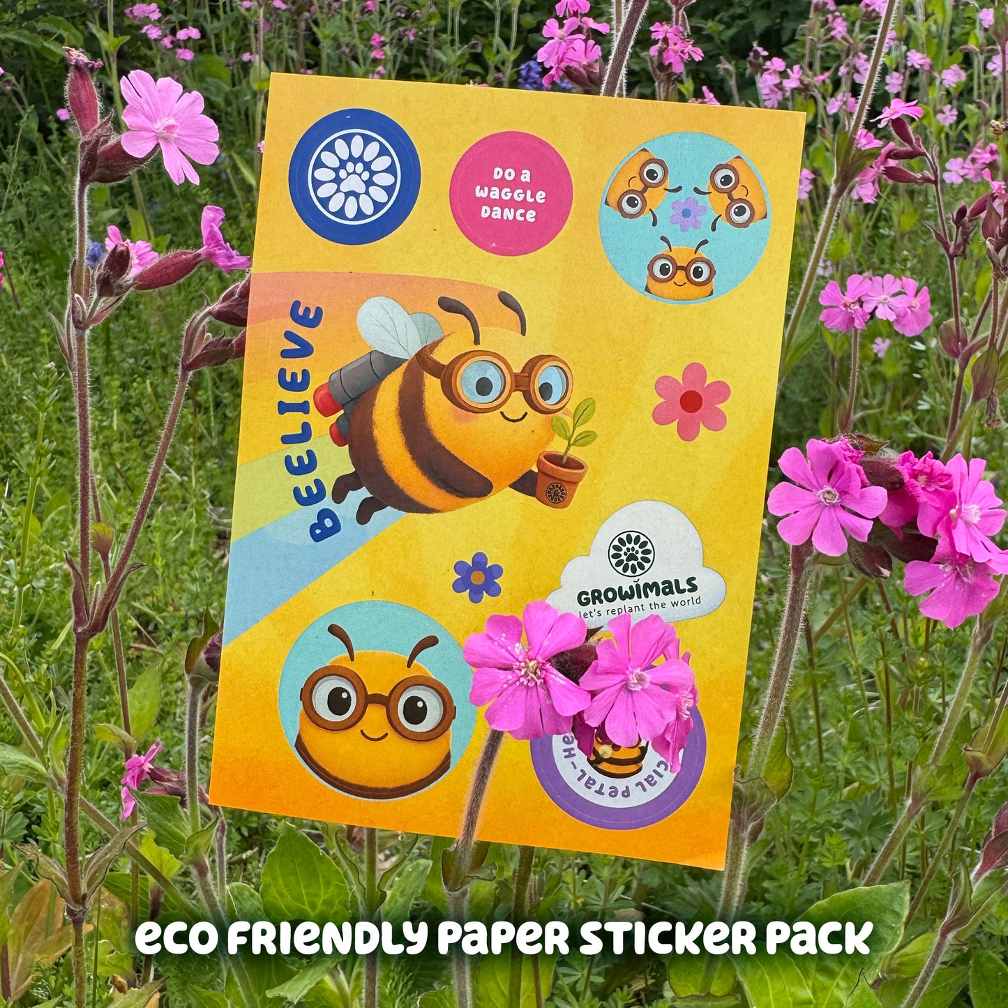 Bee Booster Pack - Wildflower Seed Mix for Kids
