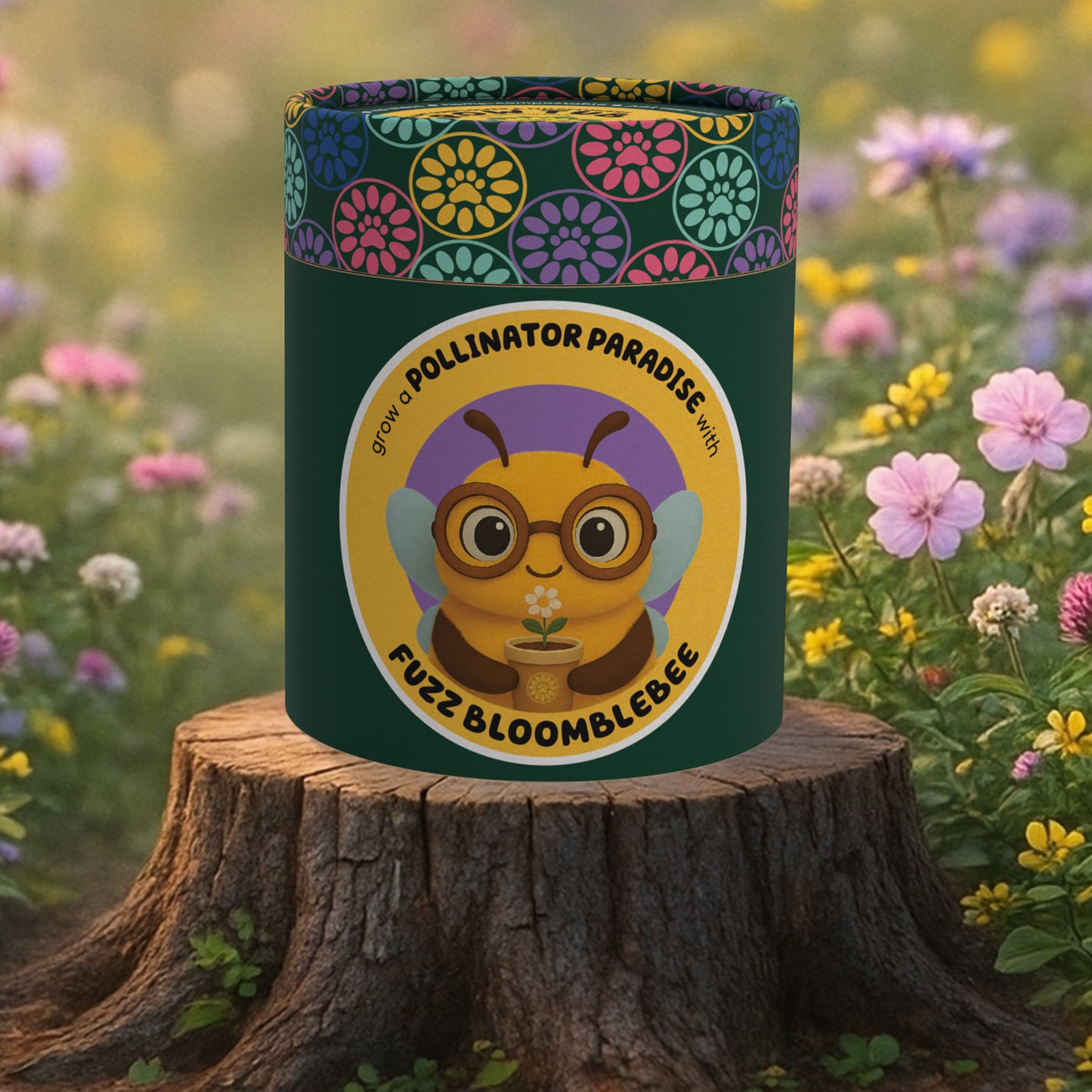 Sunflower and Wildflower GrowTub