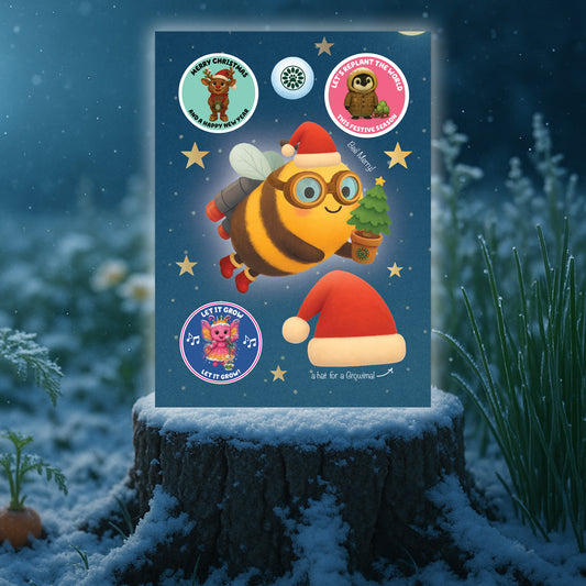 Growimals Christmas Sticker Pack