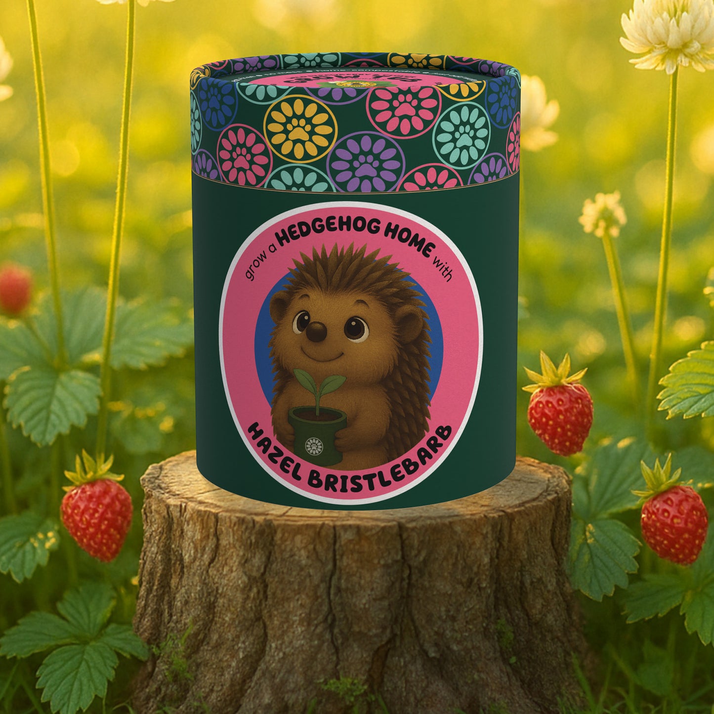 Wild Strawberry and Clover GrowTub