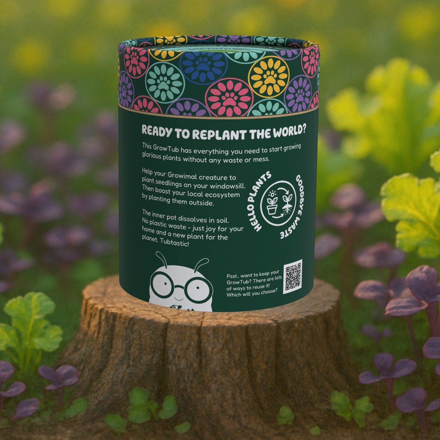 Iceberg Lettuce and Radish Microgreens GrowTub