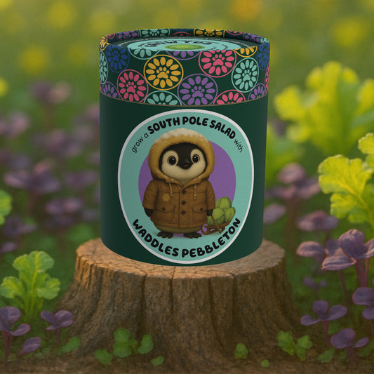 Iceberg Lettuce and Radish Microgreens GrowTub