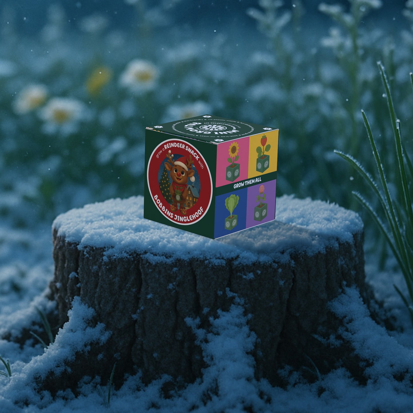 Grow a Reindeer Snack - Mini GrowTub